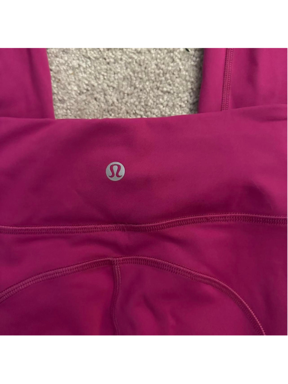 Lululemon Wunder Train High-Rise Tight 25" Ripened Raspberry - Picture 3 of 5